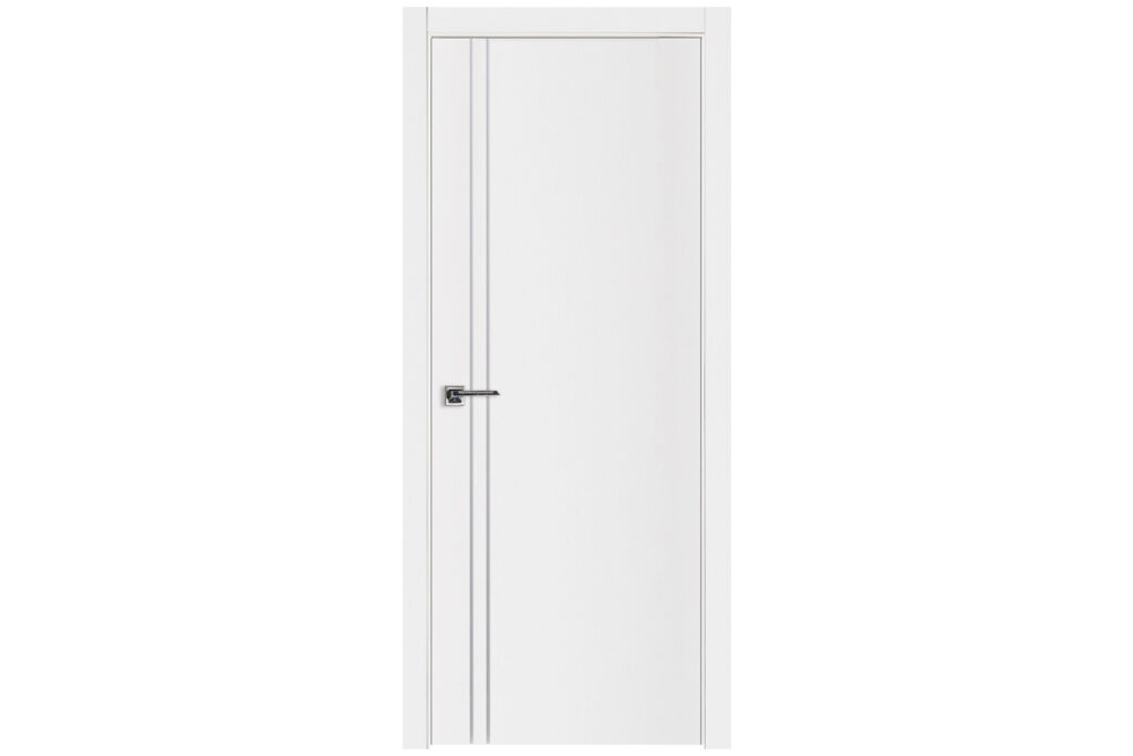 Nova Glam G-Pro 002 Soft White Laminated Modern Interior Door - Single Door