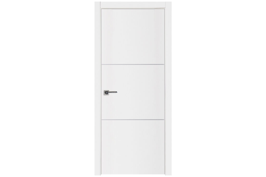 Nova Glam G-Pro 006 Soft White Laminated Modern Interior Door - Single Door