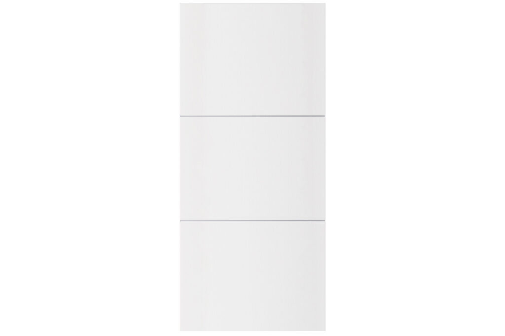 Nova Glam G-Pro 006 Soft White Laminated Modern Interior Door - Slab