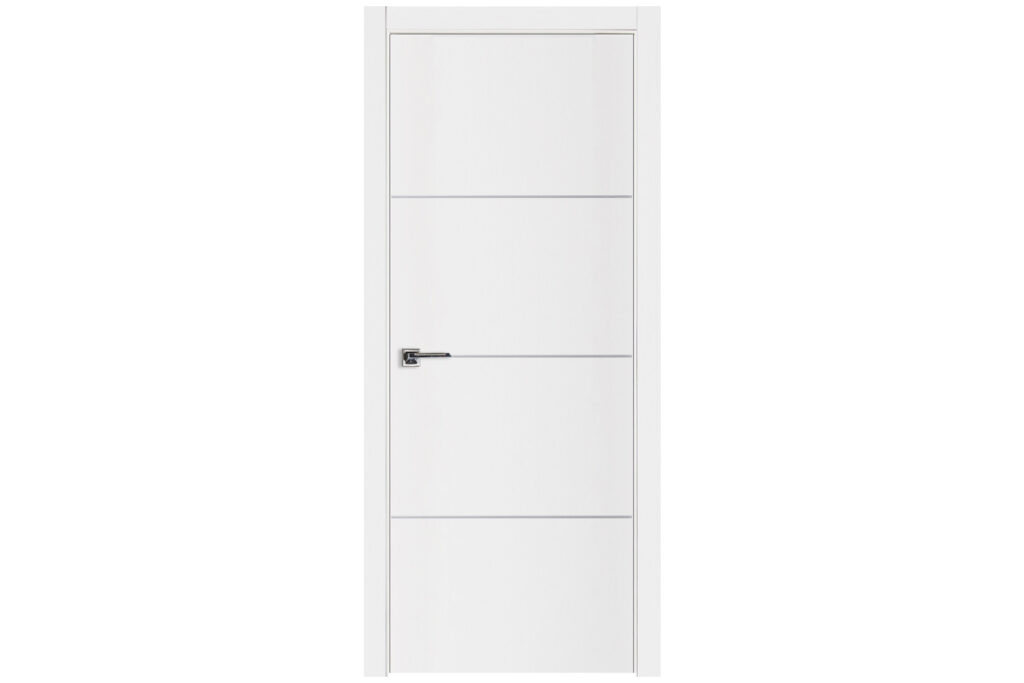 Nova Glam G-Pro 009 Soft White Laminated Modern Interior Door - Single Door