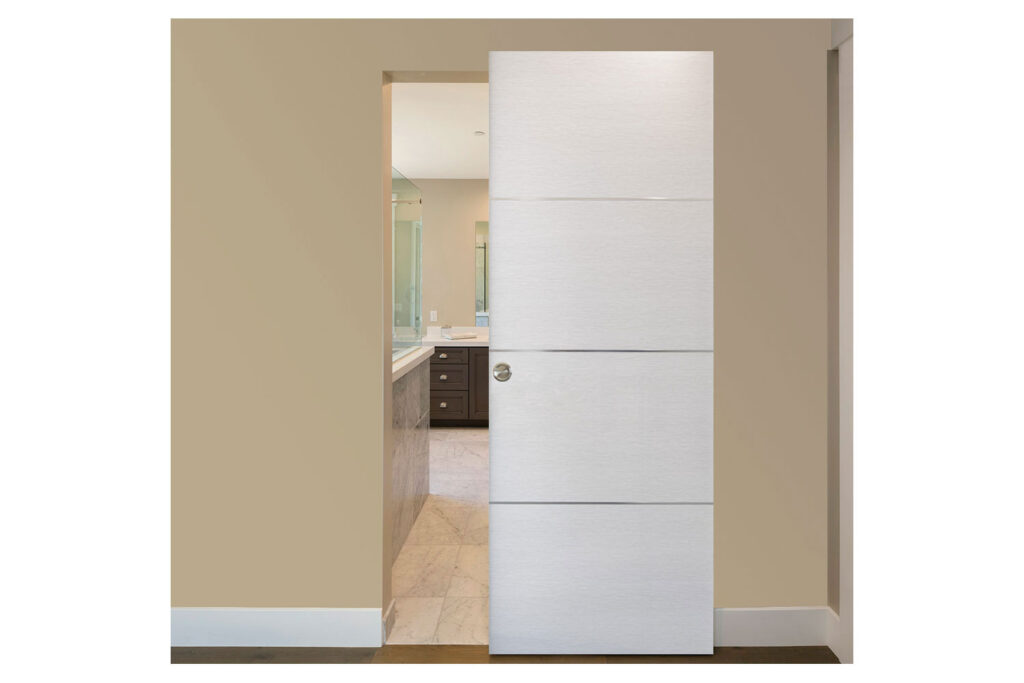 Nova HG-008 White Wenge Laminated Modern Interior Door - Magic Door