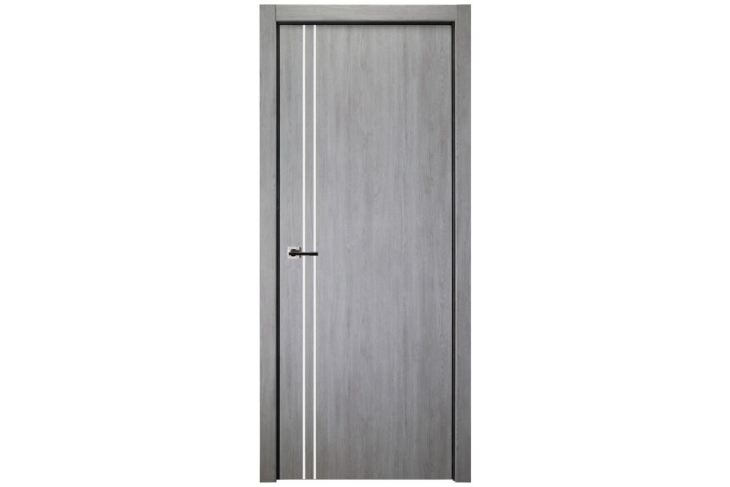 Nova Italia Flush 02 Light Grey Laminate Interior Door - Single Door