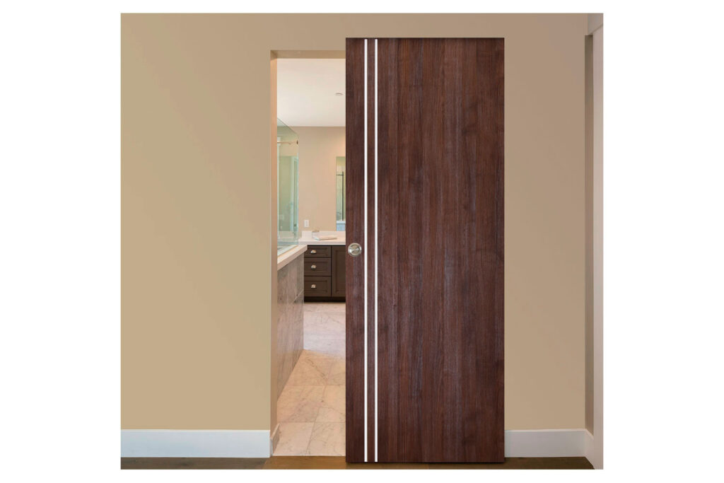 Nova Italia Flush 02 Prestige Brown Laminate Interior Door - Magic Door