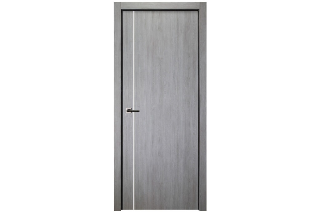 Nova Italia Flush 03 Light Grey Laminate Interior Door - Single Door