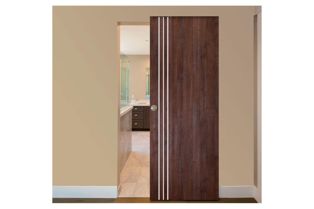 Nova Italia Flush 04 Prestige Brown Laminate Interior Door - Magic Door