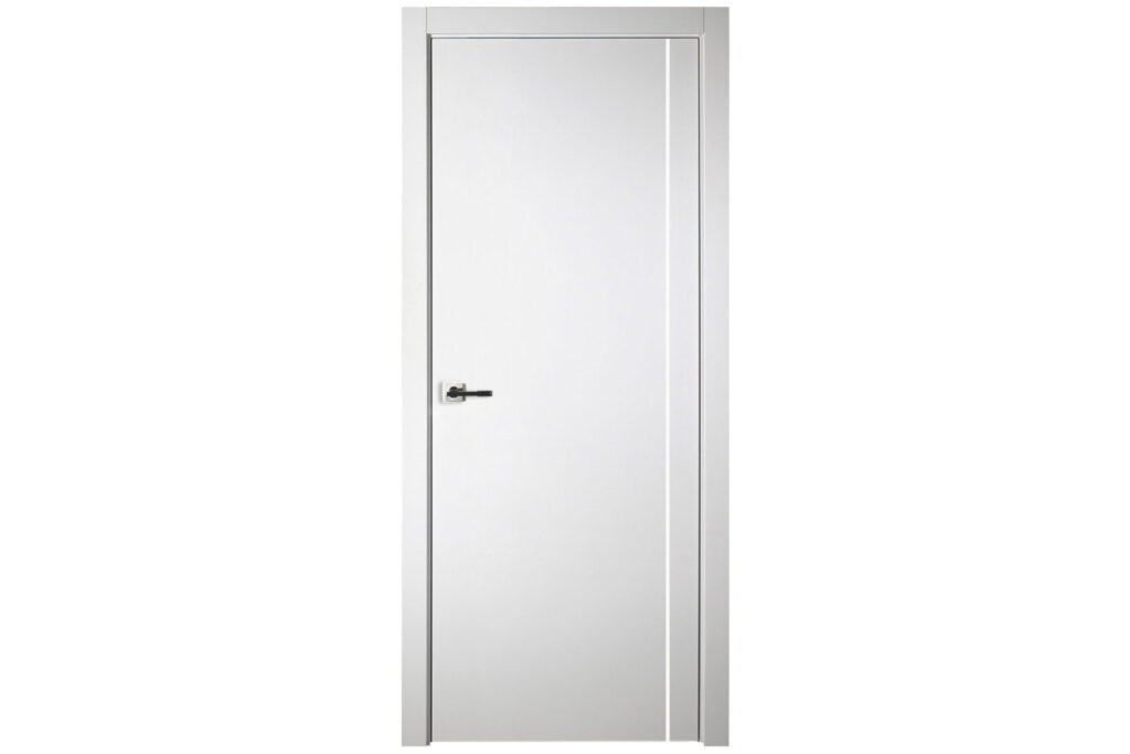 Nova Italia Flush 05 Alaskan White Laminate Interior Door - Single Door