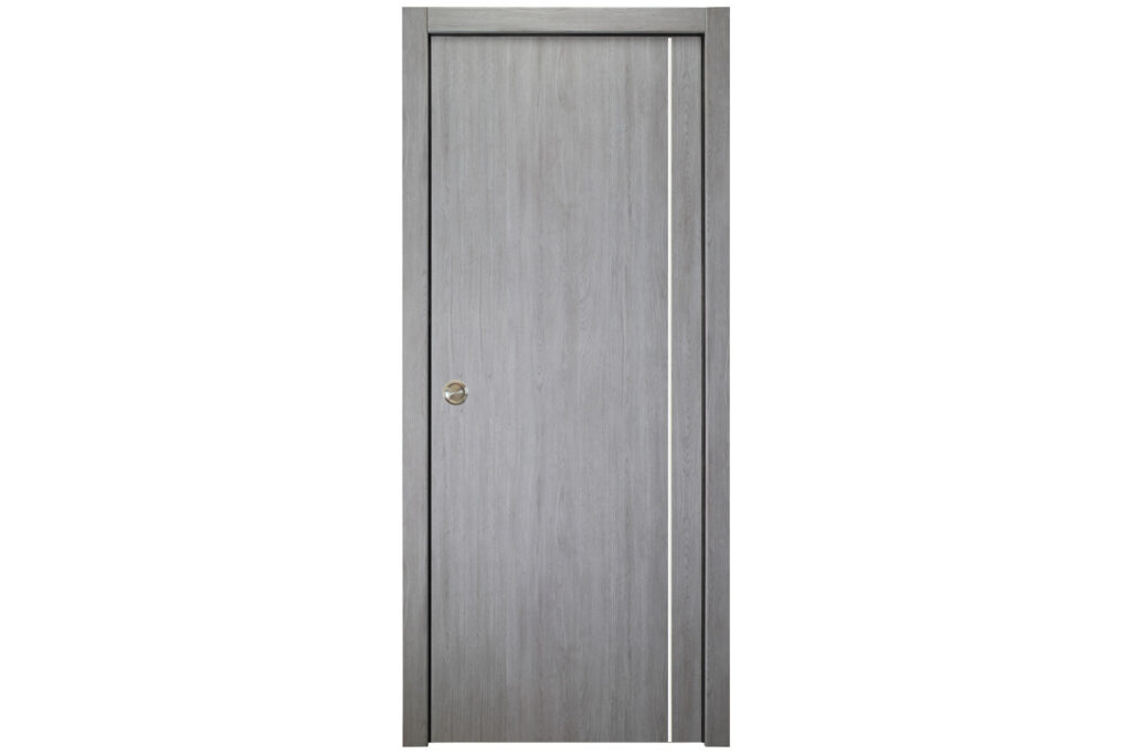Nova Italia Flush 05 Light Grey Laminate Interior Door - Single Pocket