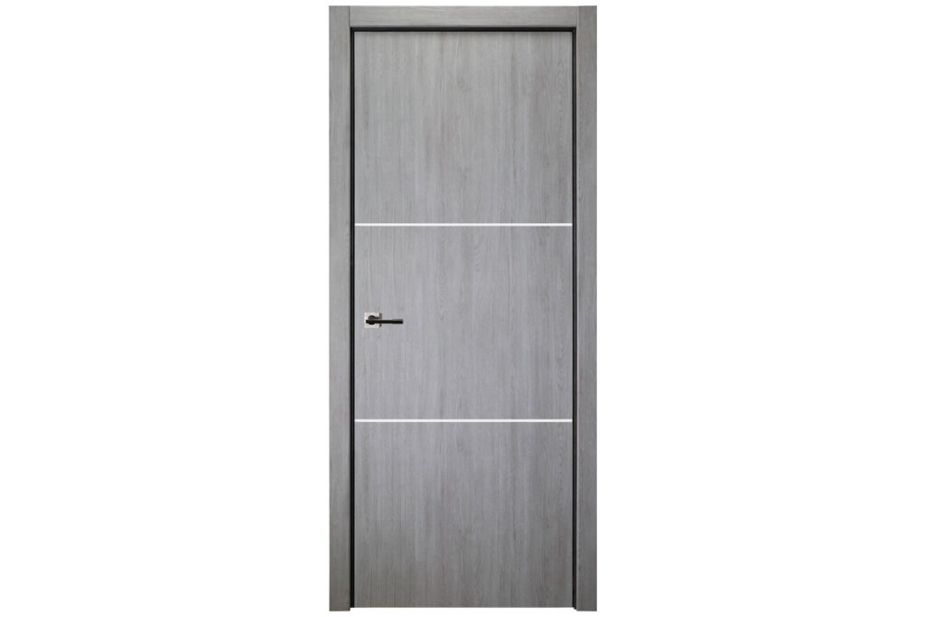Nova Italia Flush 06 Light Grey Laminate Interior Door - Single Door