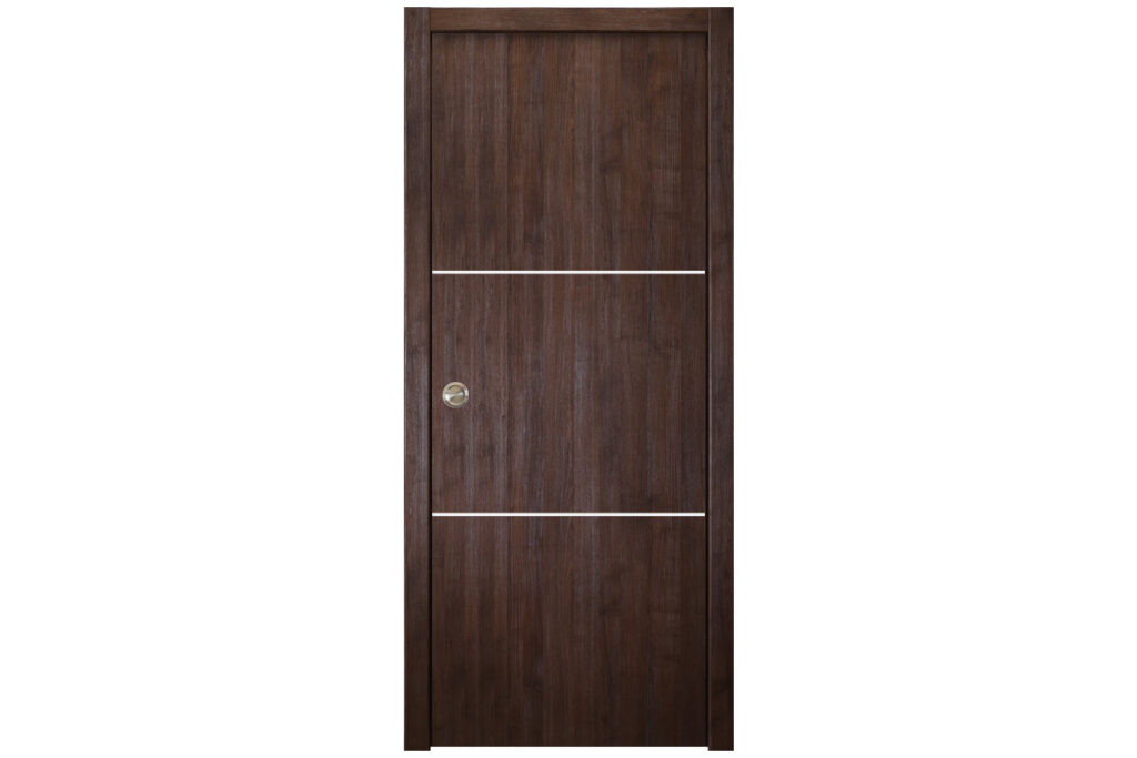 Nova Italia Flush 06 Prestige Brown Laminate Interior Door - Single Pocket