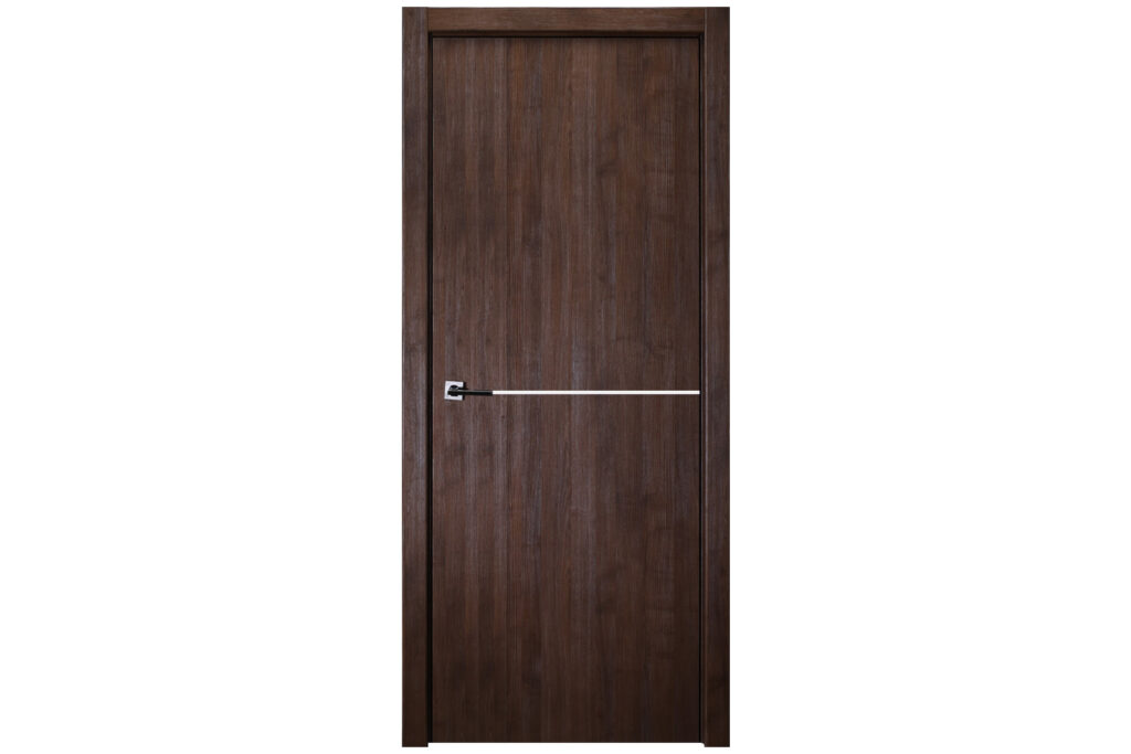 Nova Italia Flush 07 Prestige Brown Laminate Interior Door - Single Door