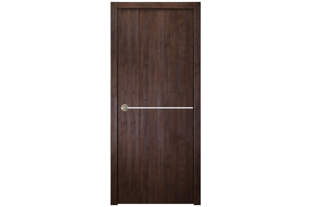 Nova Italia Flush 07 Prestige Brown Laminate Interior Door - Single Pocket