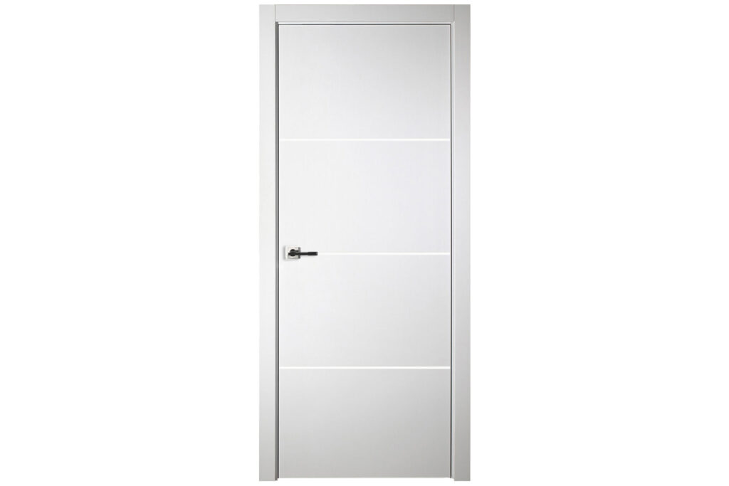 Nova Italia Flush 09 Alaskan White Laminate Interior Door - Single Door