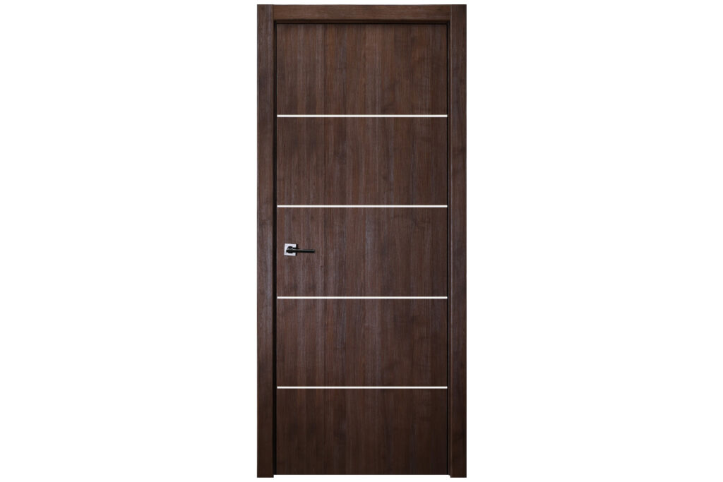 Nova Italia Flush 10 Prestige Brown Laminate Interior Door - Single Door