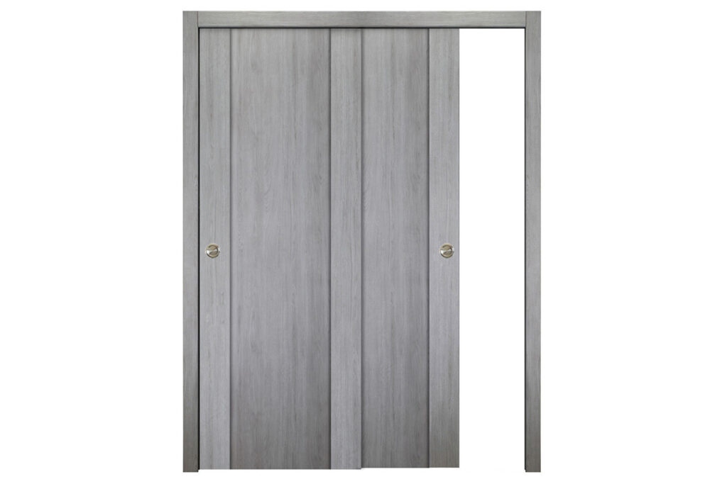 Nova Italia Stile 01 Light Grey Laminate Interior Door - Bypass Door