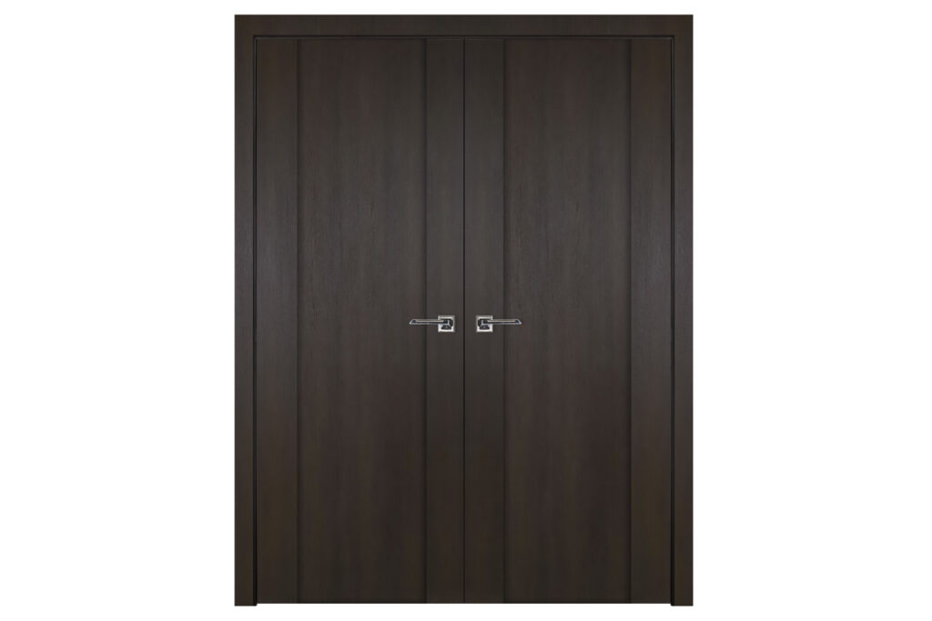Nova Italia Stile 01 Premium Wenge Laminate Interior Door - Double Door