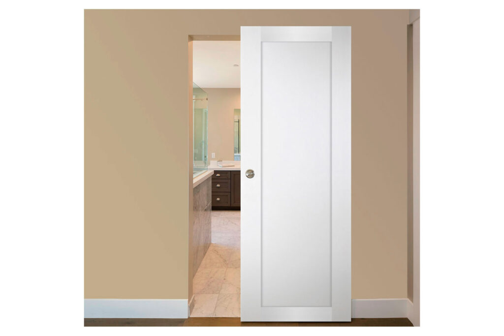 Nova Italia Stile 1 Lite Alaskan White Laminate Interior Door - Magic Door