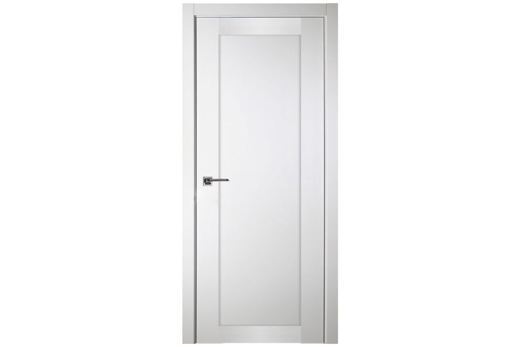 Nova Italia Stile 1 Lite Alaskan White Laminate Interior Door - Single Door