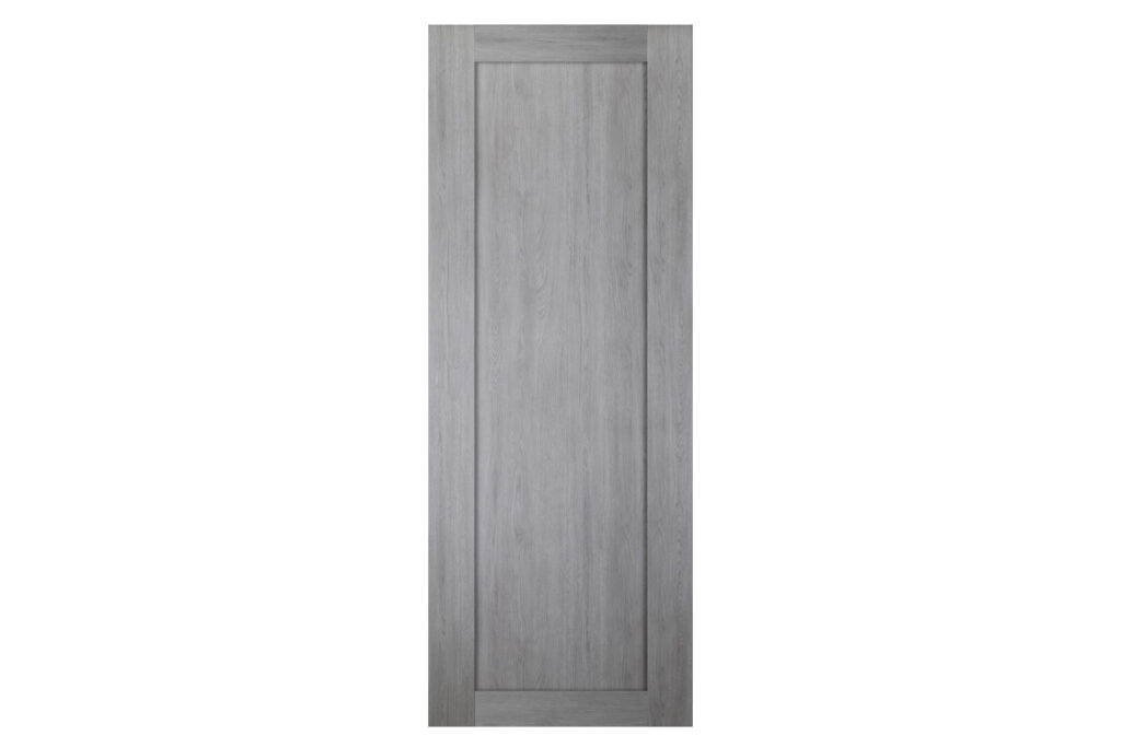 Nova Italia Stile 1 Lite Light Grey Laminate Interior Door - Slab