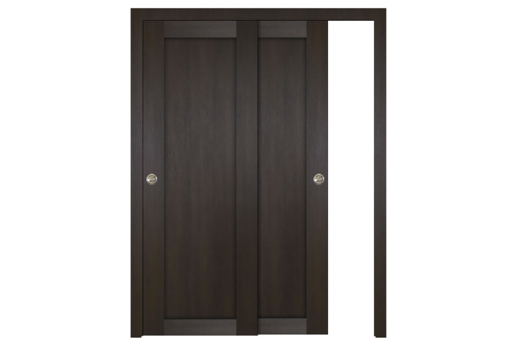 Nova Italia Stile 1 Lite Premium Wenge Laminate Interior Door - Bypass Door