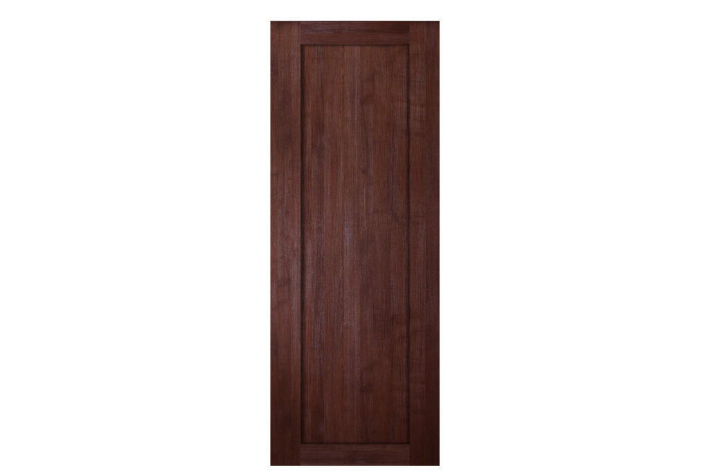 Nova Italia Stile 1 Lite Prestige Brown Laminate Interior Door - Slab