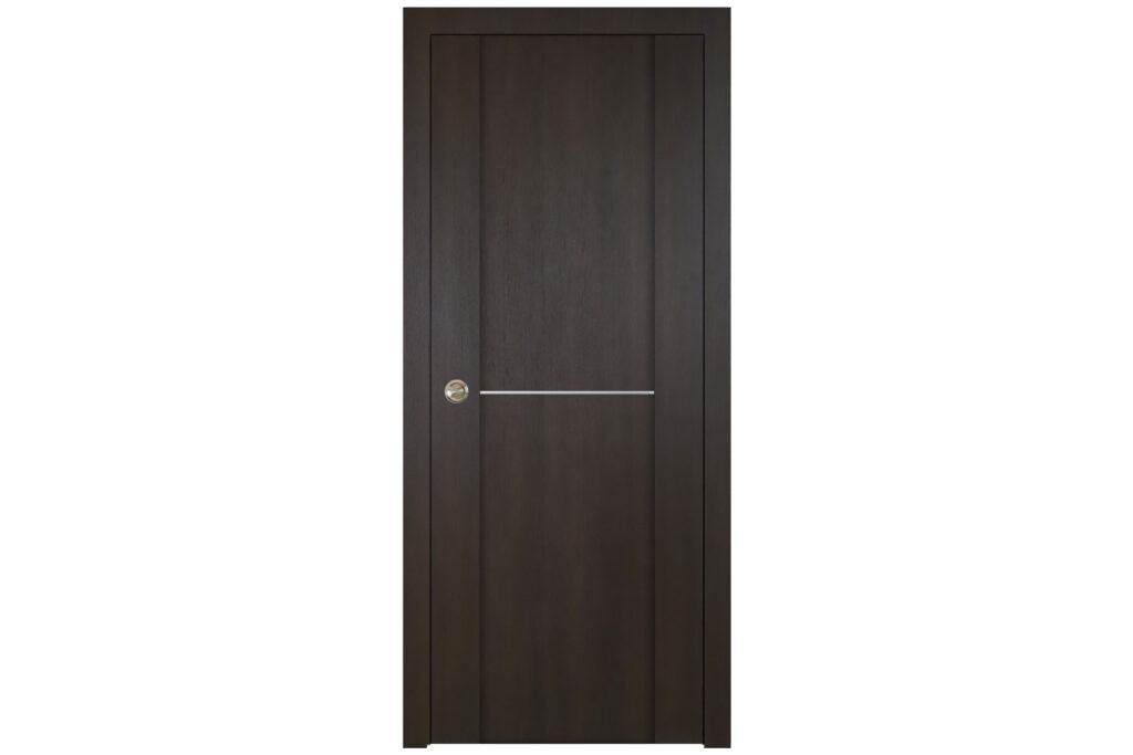 Nova Italia Stile 1H Premium Wenge Laminate Interior Door - Single Pocket