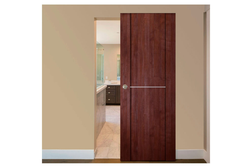 Nova Italia Stile 1H Prestige Brown Laminate Interior Door - Magic Door