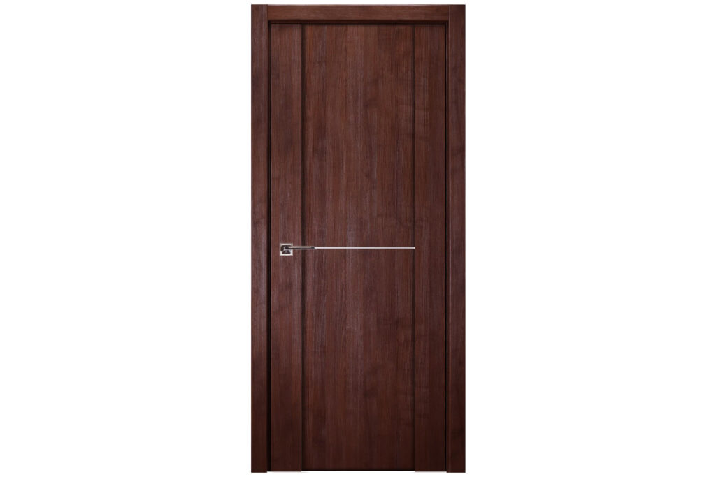Nova Italia Stile 1H Prestige Brown Laminate Interior Door - Single Door