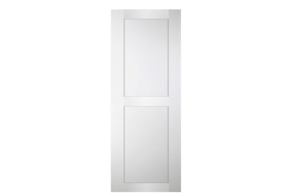 Nova Italia Stile 2 Lite Alaskan White Laminate Interior Door - Slab