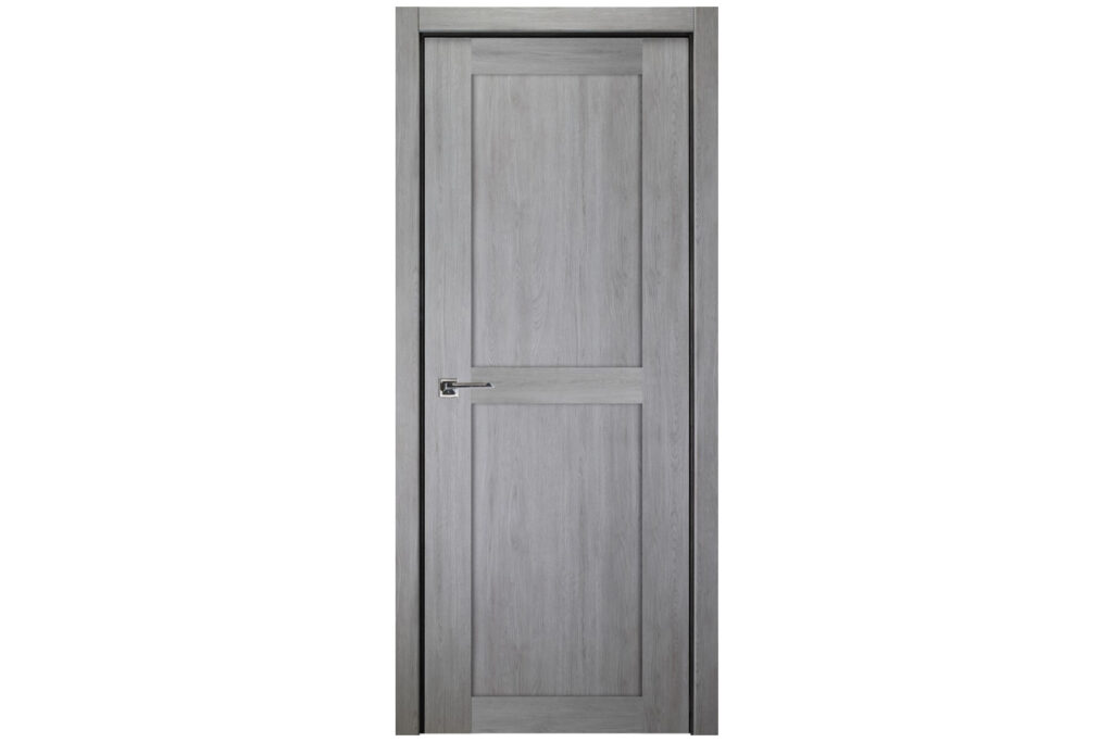 Nova Italia Stile 2 Lite Light Grey Laminate Interior Door - Single Door