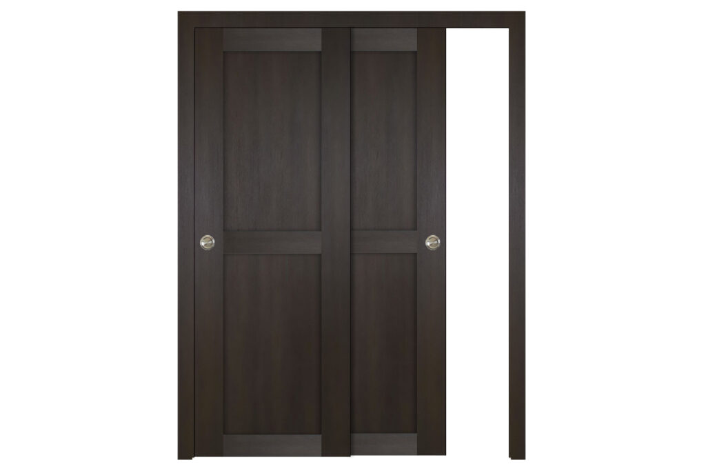 Nova Italia Stile 2 Lite Premium Wenge Laminate Interior Door - Bypass Door