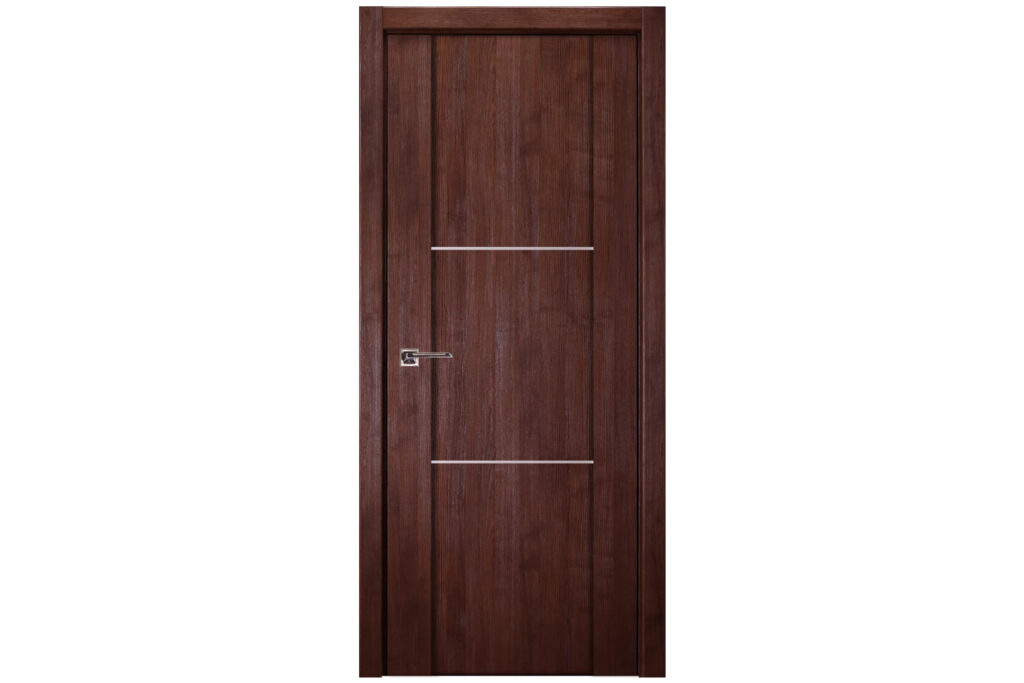 Nova Italia Stile 2H Prestige Brown Laminate Interior Door - Single Door