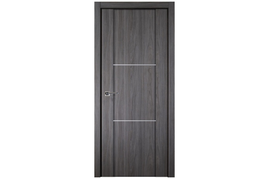 Nova Italia Stile 2H Swiss Elm Laminate Interior Door - Single Door