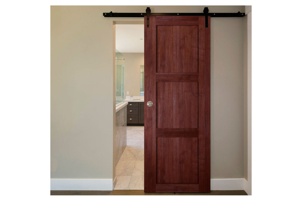 Nova Italia Stile 3 Lite Prestige Brown Laminate Interior Door - Barn Door