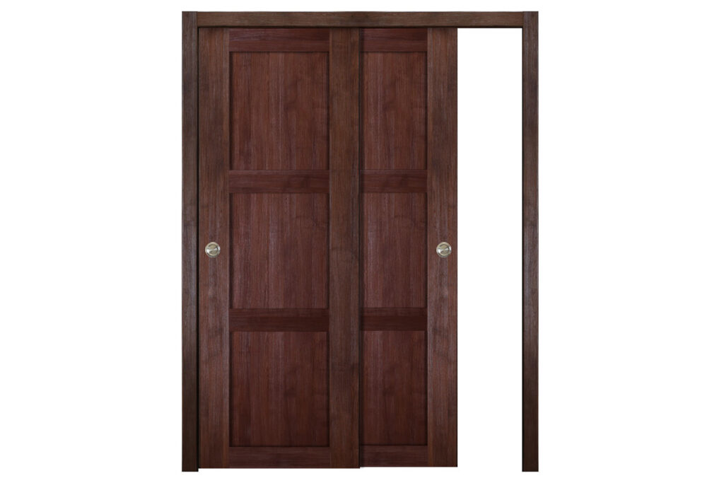 Nova Italia Stile 3 Lite Prestige Brown Laminate Interior Door - Bypass Door