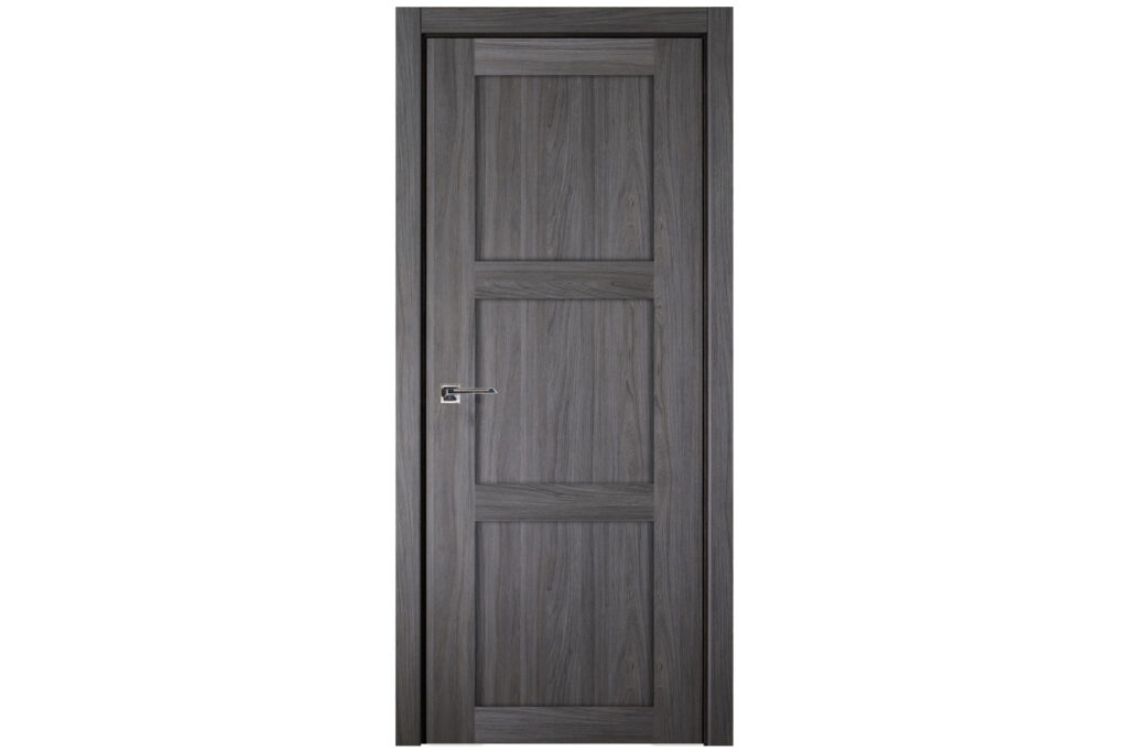 Nova Italia Stile 3 Lite Swiss Elm Laminate Interior Door - Single Door