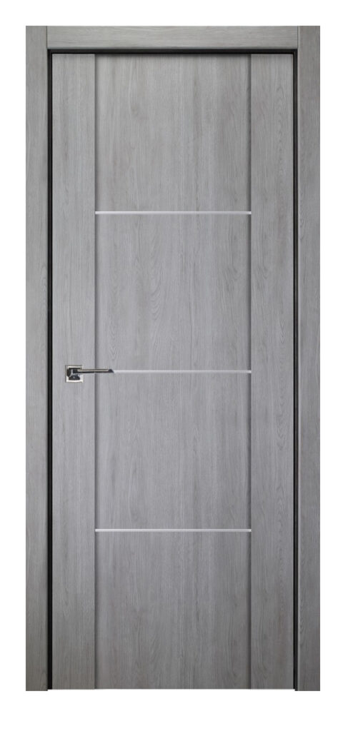 Nova Italia Stile 3H Light Grey Laminate Interior Door