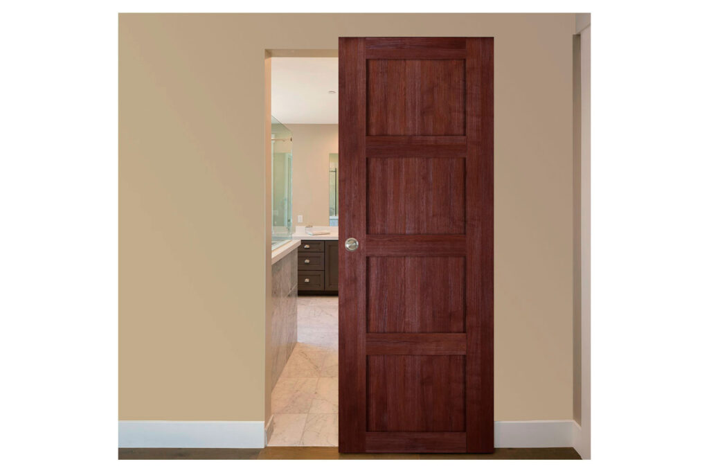 Nova Italia Stile 4 Lite Prestige Brown Laminate Interior Door - Magic Door