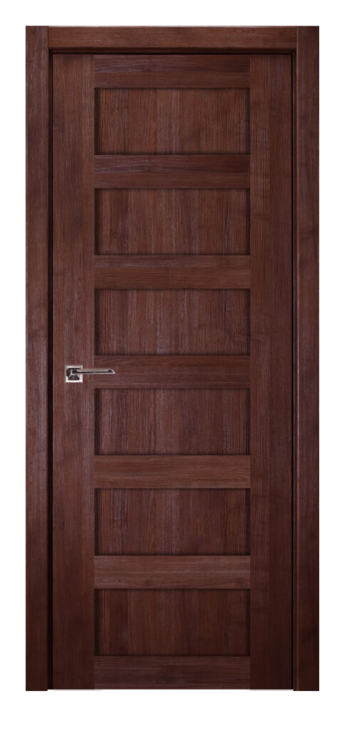 Nova Italia Stile 6 Lite Prestige Brown Laminate Interior Door