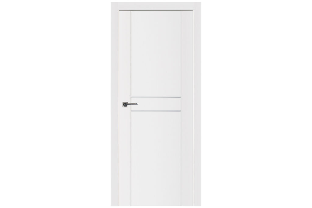 Nova Stile 003 Soft White Laminated Modern Interior Door - Single Door
