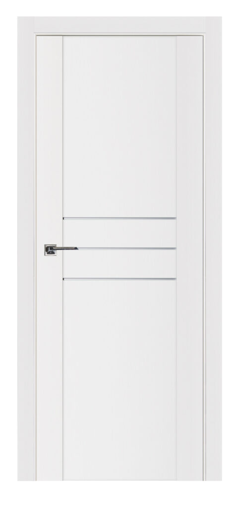 Nova Stile 005 Soft White Laminated Modern Interior Door