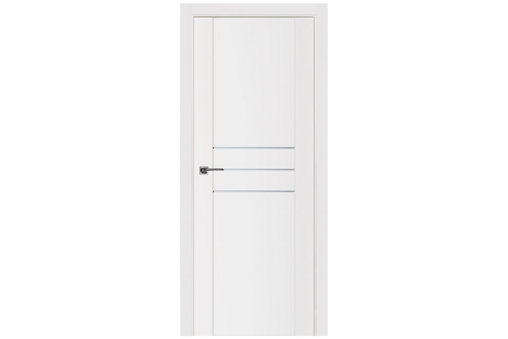 Nova Stile 005 Soft White Laminated Modern Interior Door - Single Door