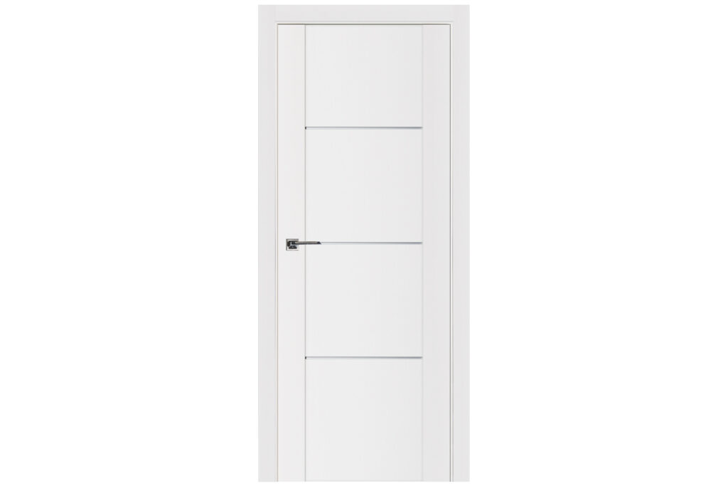 Nova Stile 006 Soft White Laminated Modern Interior Door - Single Door