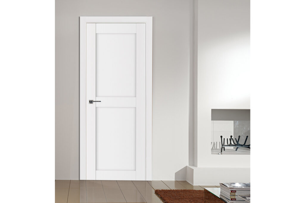 Nova Stile 020 Soft White Laminated Modern Interior Door