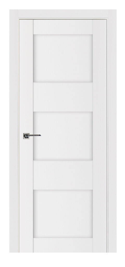 Nova Stile 044 Soft White Laminated Modern Interior Door