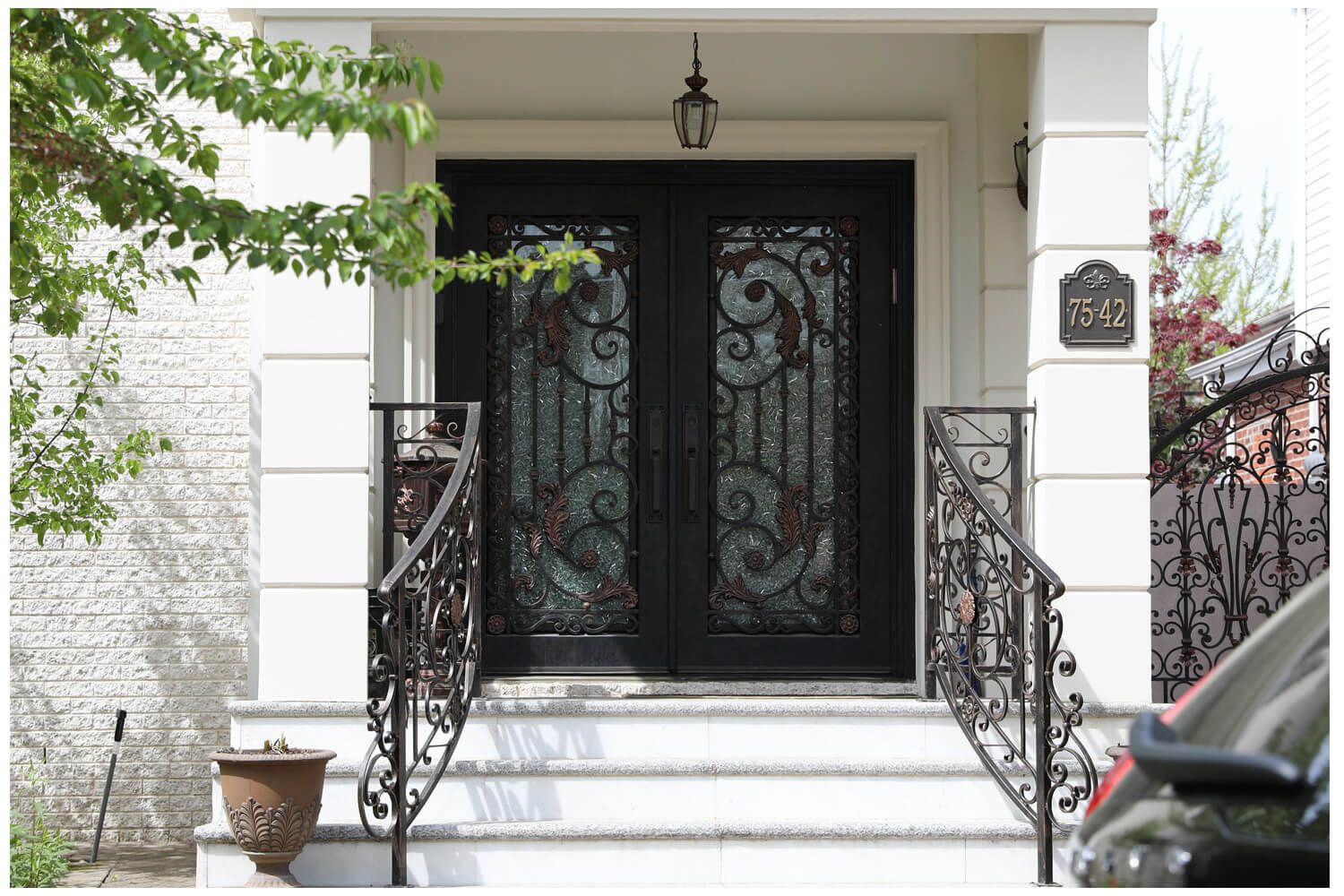 Royal Wrought Iron Exterior Doors by Nova