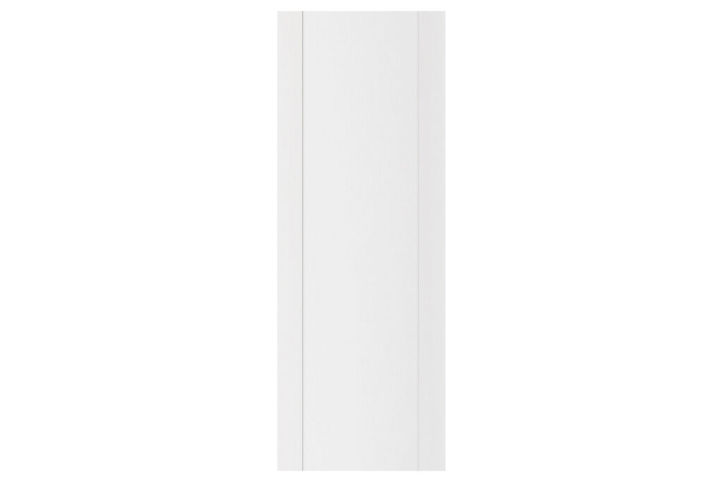 Nova Stile 001 Soft White Laminated Modern Interior Door - Slab