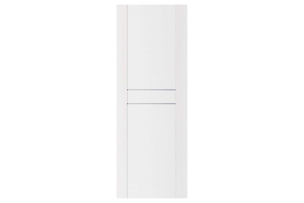 Nova Stile 003 Soft White Laminated Modern Interior Door - Slab