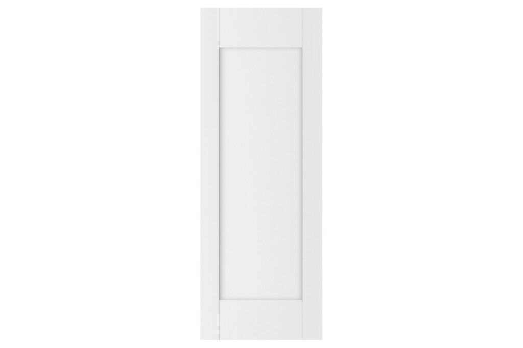 Nova Stile 012 Soft White Laminated Modern Interior Door - Slab