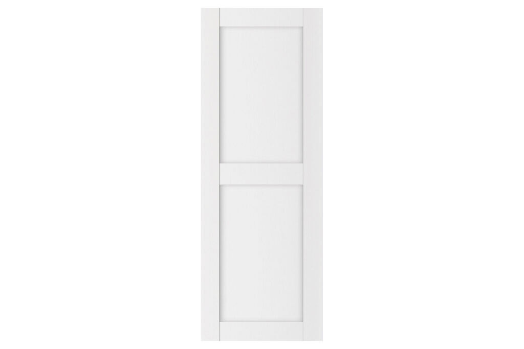 Nova Stile 020 Soft White Laminated Modern Interior Door - Slab