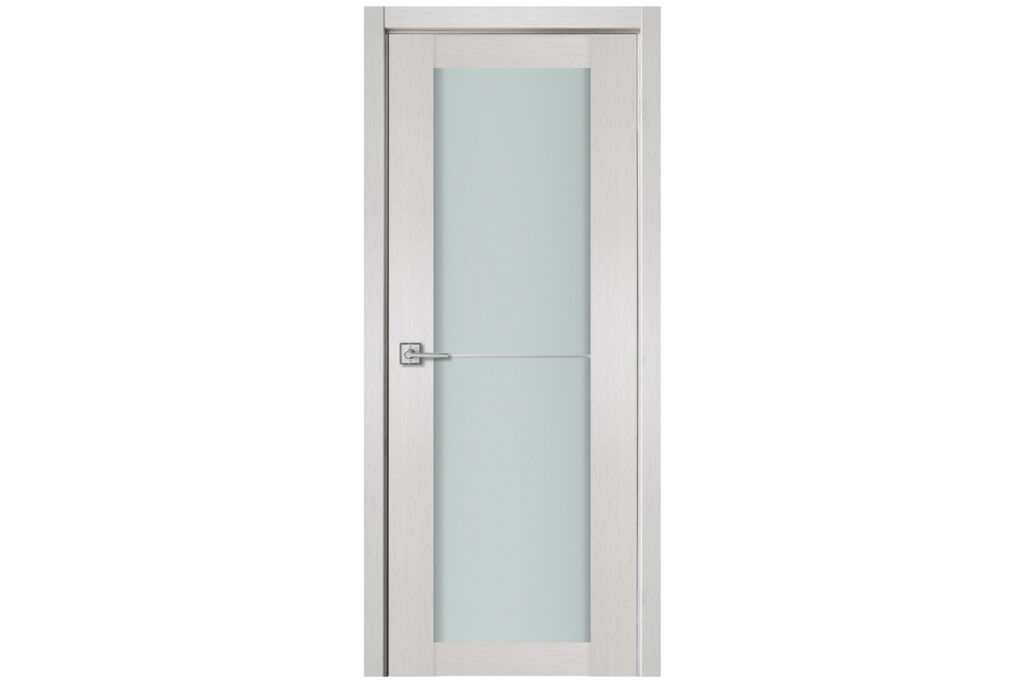 Nova 1 Lite 1H White Wenge Wood Laminated Modern Interior Door - Single Door